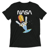 NASA STS-8 Mission | Space Shuttle Retro graphic tee shirt