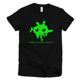 8-bit FSM t shirt women's (Black)