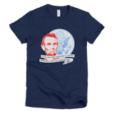 Abraham Lincoln shirt Women's (Navy)