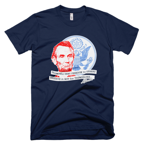Abraham Lincoln shirt (Navy)