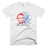 Abraham Lincoln shirt (White)