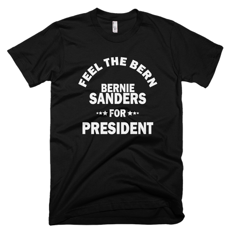 Bernie Sanders for President - FEEL THE BERN t-shirt
