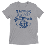 Rational American Registered to Vote—Blue Wave Campaign shirt