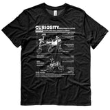 Curiosity Mars Rover t shirt