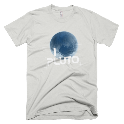 I Heart Pluto t shirt (Silver)