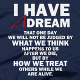 I HAVE A DREAM t shirt close-up