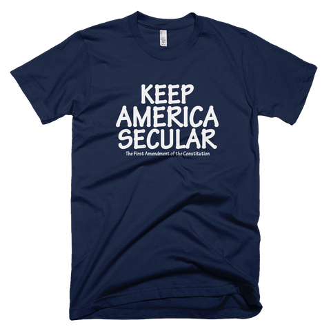 Keep America Secular shirt (Navy)