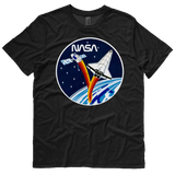NASA T-Shirt - STS-37 Mission Inspired graphic tee w/ Worm logo