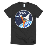 NASA T-Shirt - STS-37 Mission Inspired graphic tee w/ Worm logo