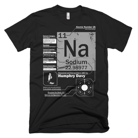 Sodium Na 11 | Element t shirt