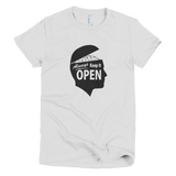 Always Keep It OPEN shirt Women's (White)