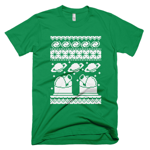 Astronomy Holiday (Pixelated) tee