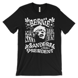Bernie Sanders for President 60's style t shirt - Hippie tee