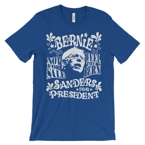 Bernie Sanders for President 60's style t shirt - Hippie tee