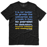 Carl Sagan - Grasp the Universe t shirt