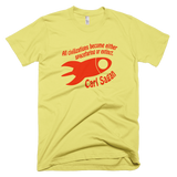 Carl Sagan - All Civilizations t shirt (Yellow)