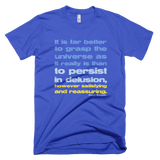 Carl Sagan - Grasp the Universe t shirt (Blue)