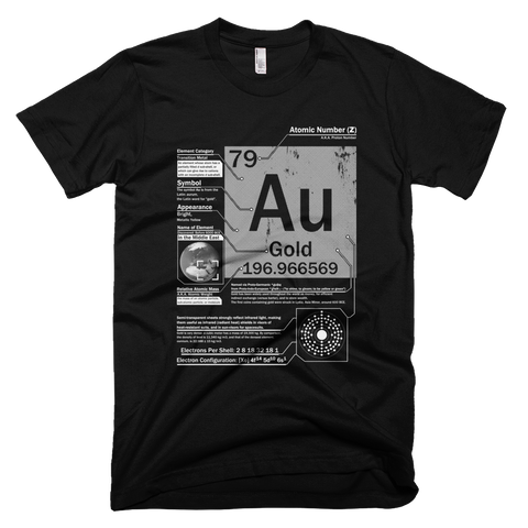 Gold t shirt (Black)