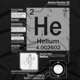 Helium t shirt close-up