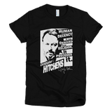 Christopher Hitchens - Human Decency t shirt Women's (Black)