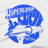 HYPERLOOP t shirt close-up