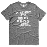 Intelligence is the ability to adapt to change.