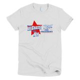 Neil deGrasse Tyson and Bill Nye for President shirt Women's (White)