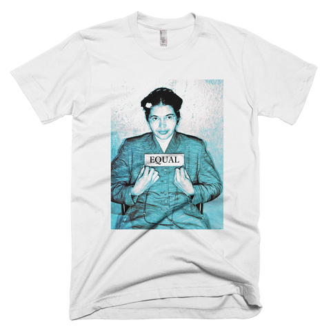 Rosa Parks t shirt - EQUAL graphic tee (White)