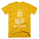 STAR TREK t-shirt - Keep Calm and Seek Out New Life and New Civilizations