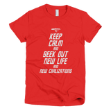 STAR TREK t-shirt - Keep Calm and Seek Out New Life and New Civilizations