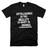 Stephen Hawking t shirt (Black)