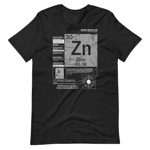 Zinc Zn 30 | Element t shirt