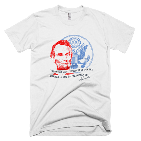 Abraham Lincoln shirt (White)