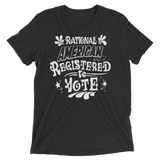 Rational American Registered to Vote—Blue Wave Campaign shirt