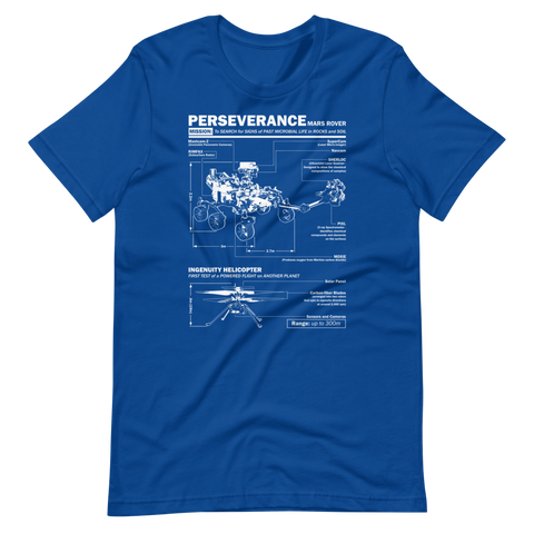 Perseverance Mars Rover and Ingenuity Helicopter shirt