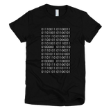 Science is Fucking Awesome (Binary Code) shirt