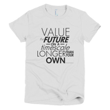 Richard Dawkins - Value the Future shirt women's (White)