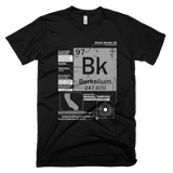 Berkelium t shirt (Black)