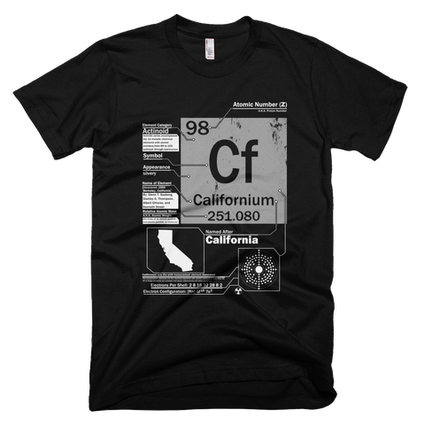 Californium Cf 98 | Element t shirt