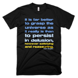 Carl Sagan - Grasp the Universe t shirt