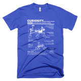 Curiosity Mars Rover t shirt (Blue)