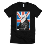 Charles Darwin shirt Women's (Black)