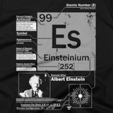 Einsteinium t shirt close-up