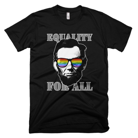 Ab Lincoln EQUALITY FOR ALL tee (Black)