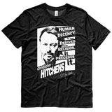 Christopher Hitchens - Human Decency t shirt