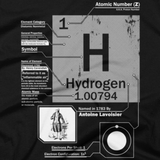 Hydrogen t shirt close-up