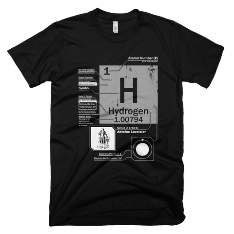 Hydrogen t shirt (Black)