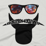 Johannes Kepler hipster t shirt close-up