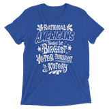 Rational Americans needed for Biggest Voter Turnout in History tee—Voting Campaign shirt