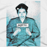 Rosa Parks t shirt - EQUAL graphic tee (close-up)